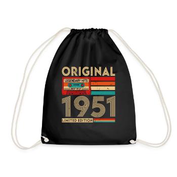 Original legendäre Hits Best of 1951 - Turnbeutel - Schwarz - Vorne
