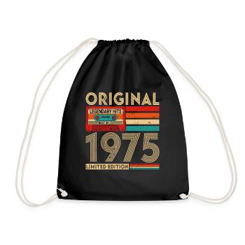 Original legendäre Hits Best of 1975 - Turnbeutel - Schwarz - Vorne
