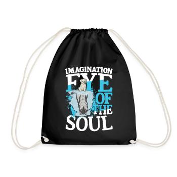 Imagination Eye Of The Soul für jeden Träumer - Turnbeutel - Schwarz - Vorne