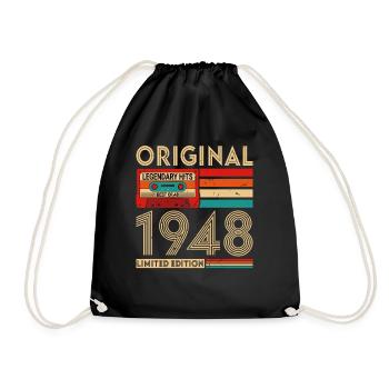 Original legendäre Hits Das Beste von 1948 - Turnbeutel - Schwarz - Vorne