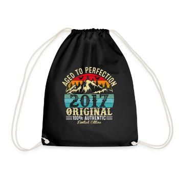 Aged to perfection 2017 Original - Drawstring Bag - black - Front