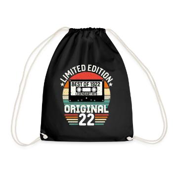 Limited edition of the best of the 1922 original - Drawstring Bag - black - Front