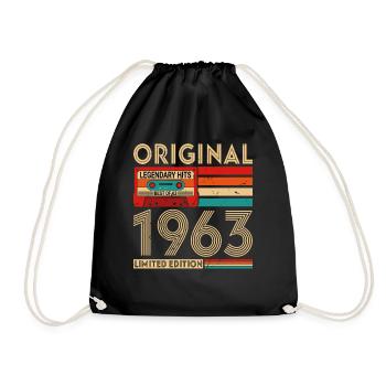 Original legendäre Hits Das Beste von 1963 - Turnbeutel - Schwarz - Vorne