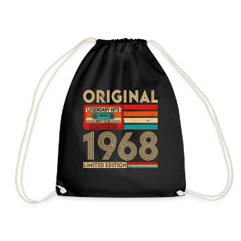 Original legendäre Hits Das Beste von 1968 - Turnbeutel - Schwarz - Vorne