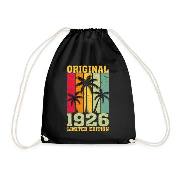 Original limited edition of 1926 - Drawstring Bag - black - Front