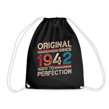 Original Depuis 1942 Vieilli À La Perfection - Sac de sport léger - noir - Devant