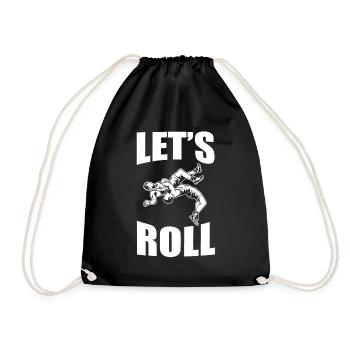 Let’s Roll Lutte Lutteur Amateur d’Arts Martiaux - Sac de sport léger - noir - Devant