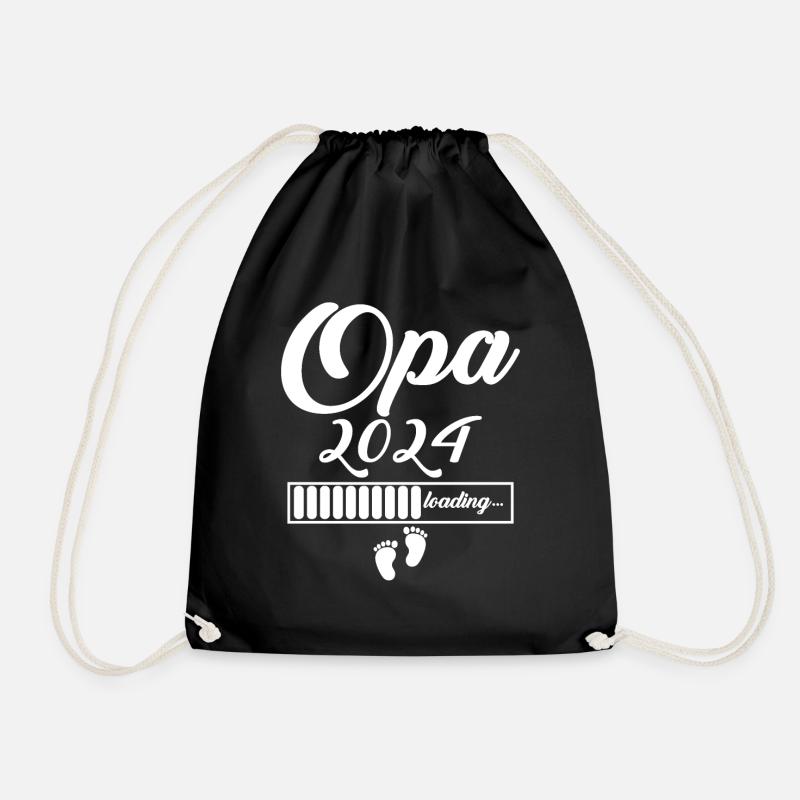 Opa 2024 - Turnbeutel - Schwarz