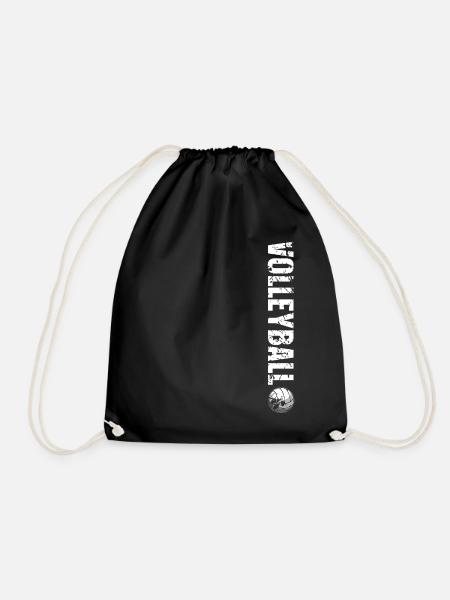 Volleyball - Turnbeutel - Schwarz