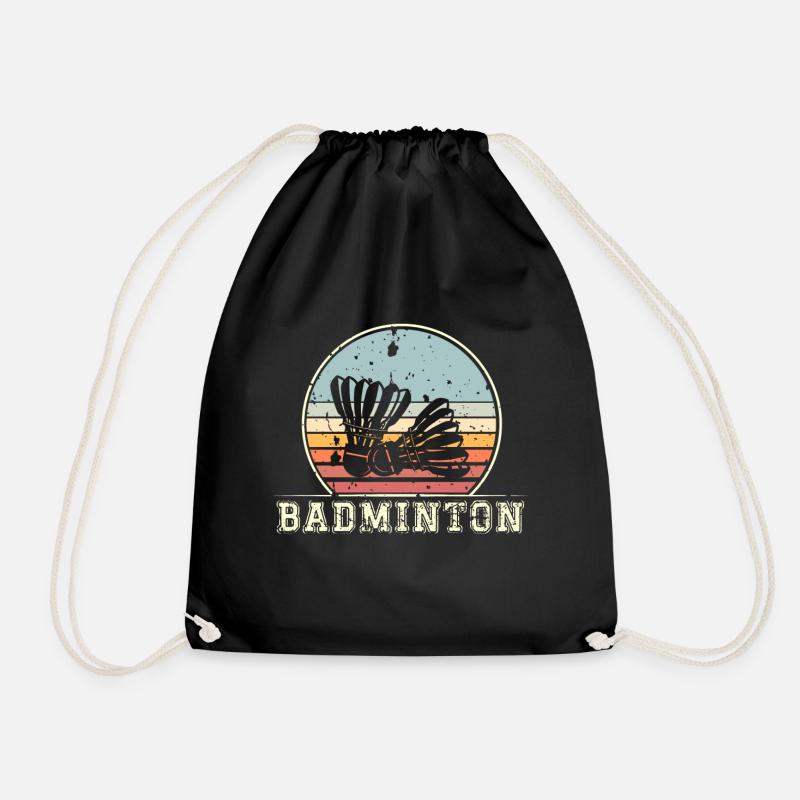 Badminton - Turnbeutel - Schwarz