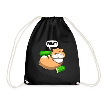 Hamster For Girls Hamster Propriétaire Hamster Lovers - Sac de sport léger - noir - Devant