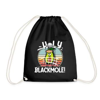 Volleyball - Drawstring Bag - black - Front