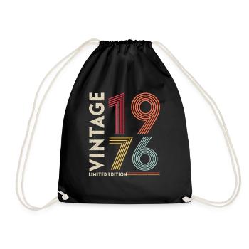 Original depuis 1976 tout simplement le meilleur 40e anniversaire - Sac de sport léger - noir - Devant