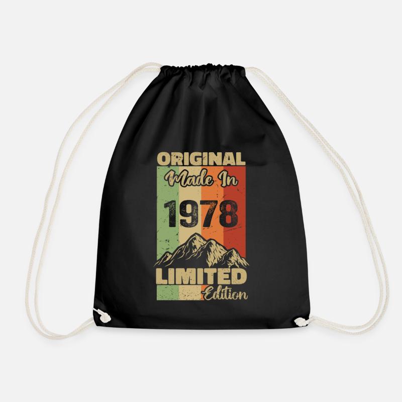 1978 Original - Made in 1978 - Limited Edition - Turnbeutel - Schwarz