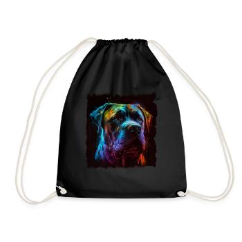 Cane Corso für einen Cane Corso Besitzer - Turnbeutel - Schwarz - Vorne