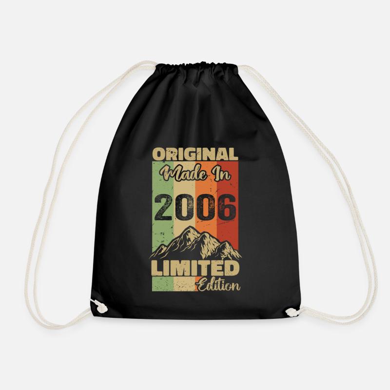 2006 Original - Made in 2006 - Limited Edition - Turnbeutel - Schwarz