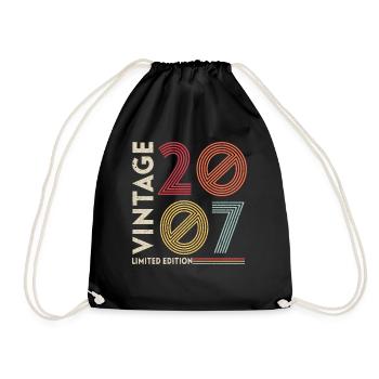 MILLÉSIME 2007 - Sac de sport léger - noir - Devant