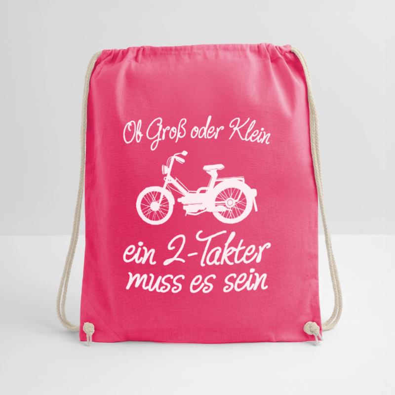 Moped Ob Groß Oder Klein 2 Takter Muss Es Sein Turnbeutel
