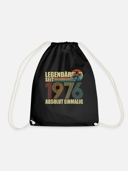 Legendär seit 1976 - Turnbeutel - Schwarz