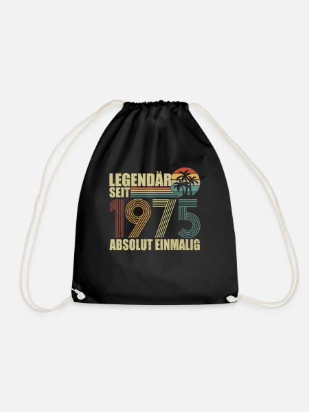 Legendär seit 1975 - Turnbeutel - Schwarz