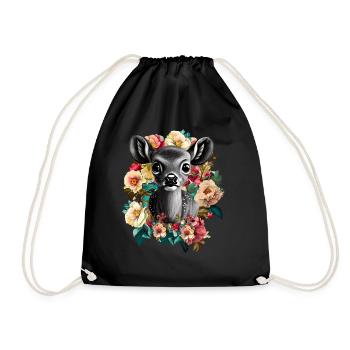 Chevreuil - Sac de sport léger - noir - Devant
