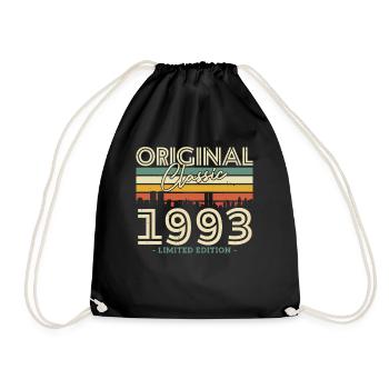 Anniversaire Vintage 1993 Édition Limité - Sac de sport léger - noir - Devant