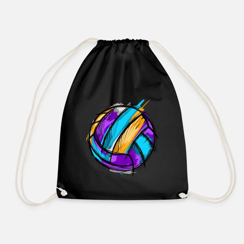 Volley-ball - Sac de sport léger - noir