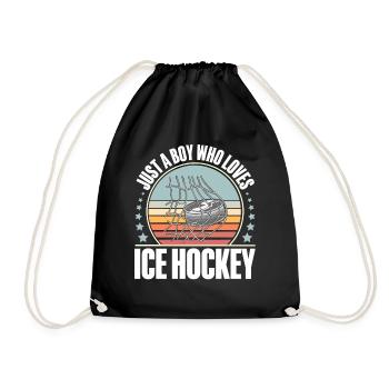 Eishockey Hockey sur glace - Sac de sport léger - noir - Devant