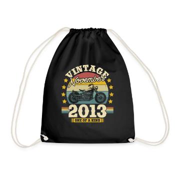 Vintage Novembre 2013 - 10 ans - Unique - Sac de sport léger - noir - Devant