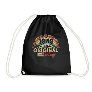 Original Vintage 1949 - Sac de sport léger - noir - Devant