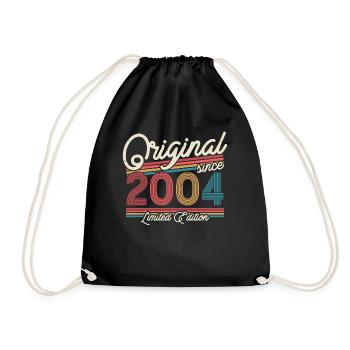 Vintage 2004 Cadeau d’anniversaire - Sac de sport léger - noir - Devant