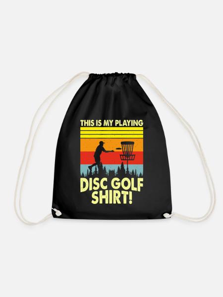 Discgolf Disc Golf - Turnbeutel - Schwarz