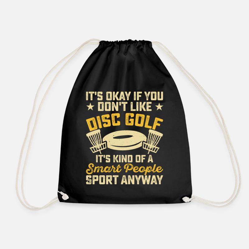 Discgolf Disc Golf - Turnbeutel - Schwarz