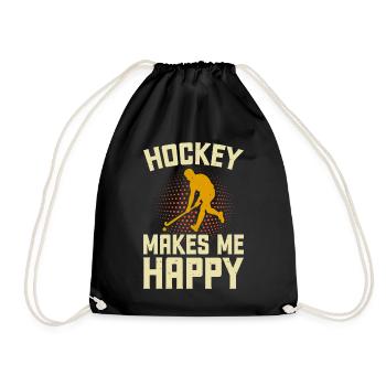 Hockey Eishockey Hockey sur glace - Sac de sport léger - noir - Devant