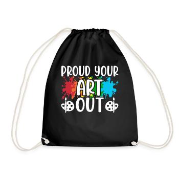 Artist - Drawstring Bag - black - Front