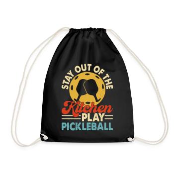 Pickleball - Sac de sport léger - noir - Devant