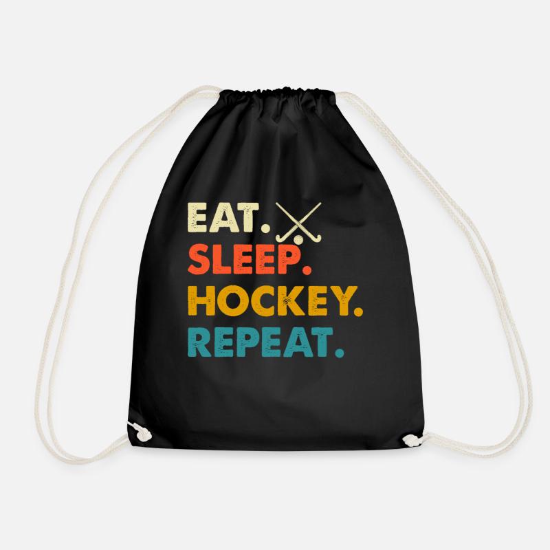Hockey - Turnbeutel - Schwarz