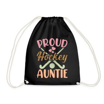Tante de hockey - Sac de sport léger - noir - Devant