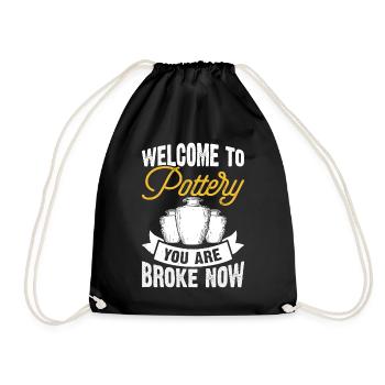 Poterie Poterie Poterie - Sac de sport léger - noir - Devant