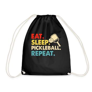 Pickleball - Sac de sport léger - noir - Devant