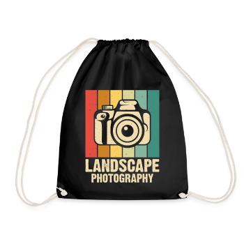 Photographer - Drawstring Bag - black - Front