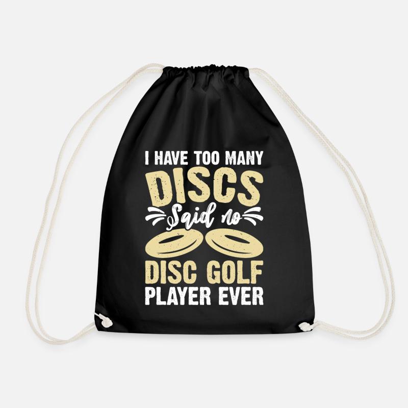 Discgolf Disc Golf - Turnbeutel - Schwarz