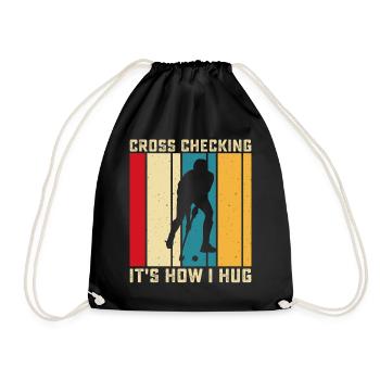Hockey - Drawstring Bag - black - Front