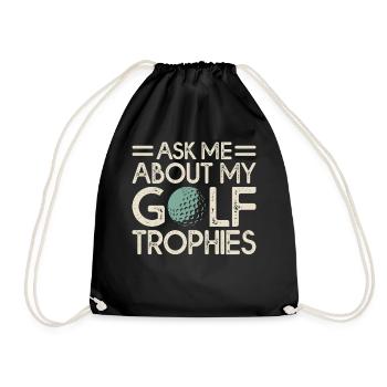 Golf Golfeur - Sac de sport léger - noir - Devant