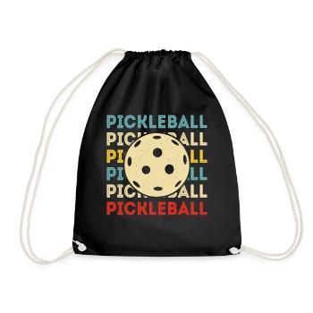Pickleball - Sac de sport léger - noir - Devant