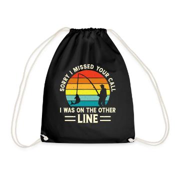 Pêche à la ligne Pêche - Sac de sport léger - noir - Devant