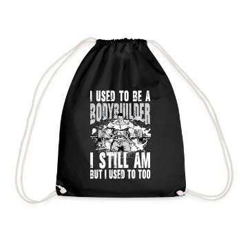 I Used To Be A Bodybuilder - Turnbeutel - Schwarz - Vorne