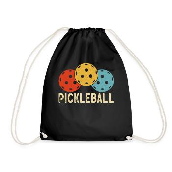 Pickleball - Sac de sport léger - noir - Devant