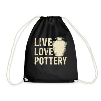 Poterie Poterie Poterie - Sac de sport léger - noir - Devant