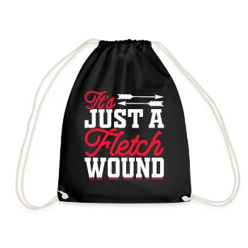 Archery Archer - Drawstring Bag - black - Front